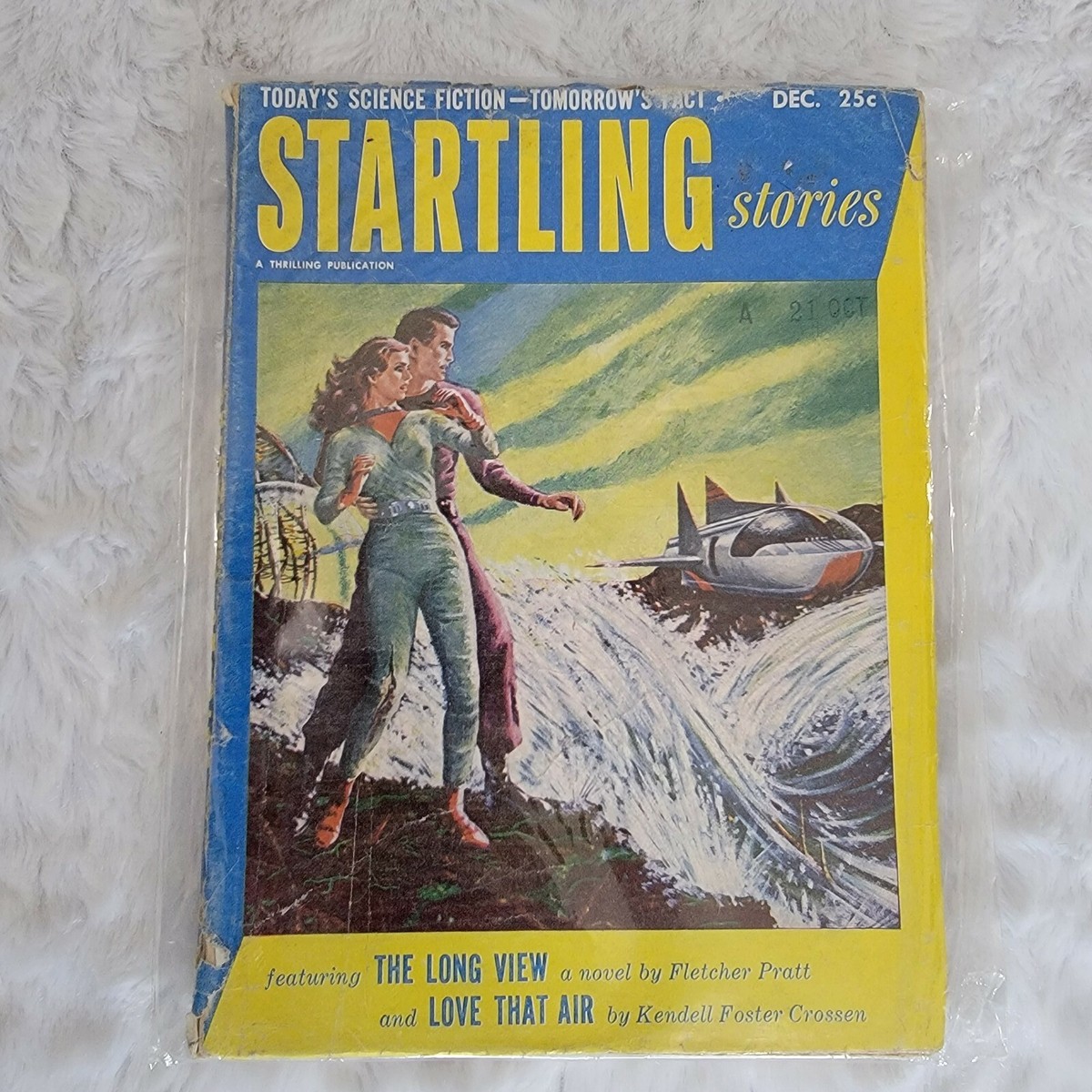 珍品　パルプ雑誌 Startling Stories July 1952 Startling Stories : Free Download, Borrow, and Streaming