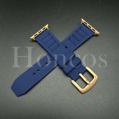 38 40 41 42 44 45 47 49MM RM Estilo Goma Suave Apple Watch Correa Correa para iWatch - Imagen 35 de 85