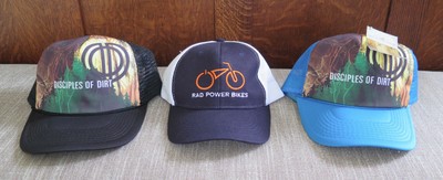 mountain bike trucker hat