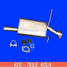 Hyundai Santa Fé I 2.0 / 2.4 MITTELSCHALLDÄMPFER Auspuffanlage Mitteltopf + Set