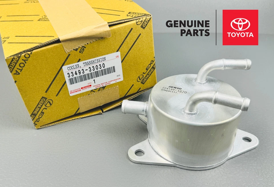 33493-33030 TOYOTA Camry 2012-2017 ENFRIADOR DE ACEITE DE TRANSMISIÓN 3349333030 FABRICANTE DE EQUIPOS ORIGINALES NUEVO Foto 3 de 4