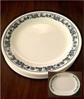 Corelle Old Town Blue Onion - 9 Plates (10.25") + FREE Serving Platter (12x10") — photo 1