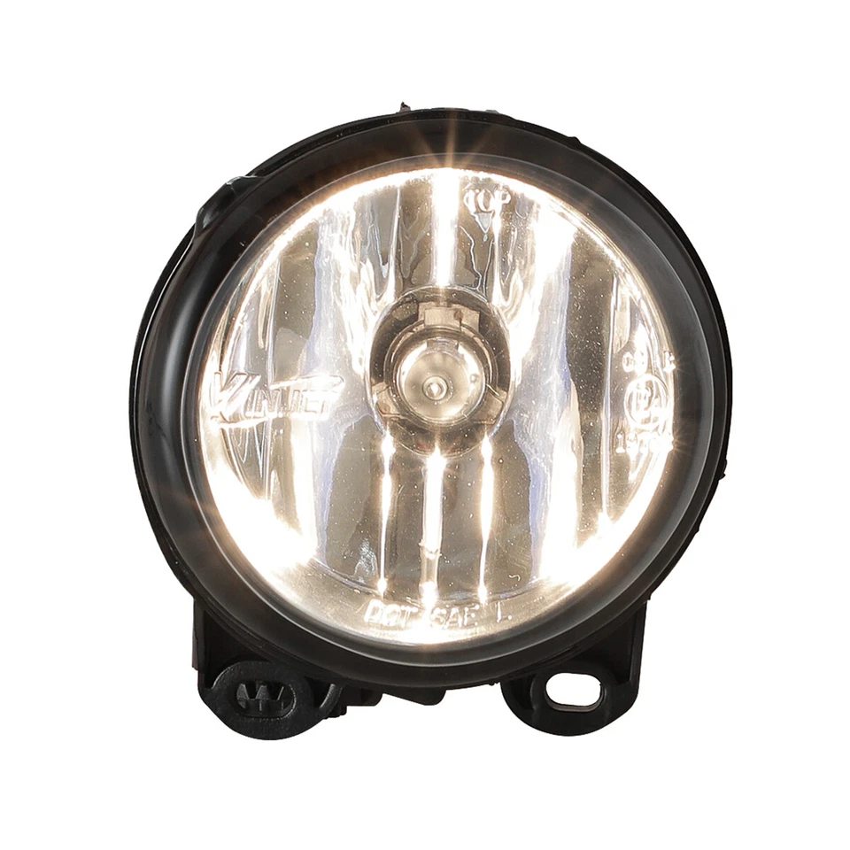 Luces antiniebla para BMW 535i GT 2010-2017 modelos base BMW 550i GT carcasa negra transparente Foto 4 de 4