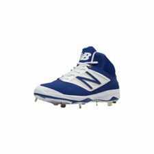 Men's New Balance M4040 V3 Mid Metal Baseball Cleats 'Blue' M4040AB3
