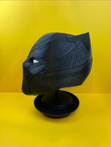 Black Panther Mask - Custom-Fit 3D Printed | Cosplay Helmet | Wakanda Forever - Picture 4 of 6