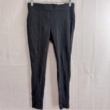 Style Co Womens Mid Rise Comfort Waist Petite Length Grey Leggings Size PM