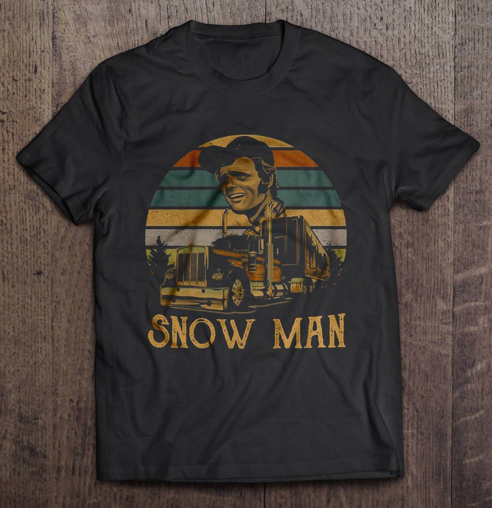 The Snowman Smokey And The Bandit T-Shirt Jerry Reed Comedy Movie Vintage
