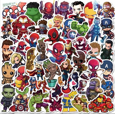 10 PCS Marvel Avengers Guardians of the Galaxy 3 Stickers BRAND NEW