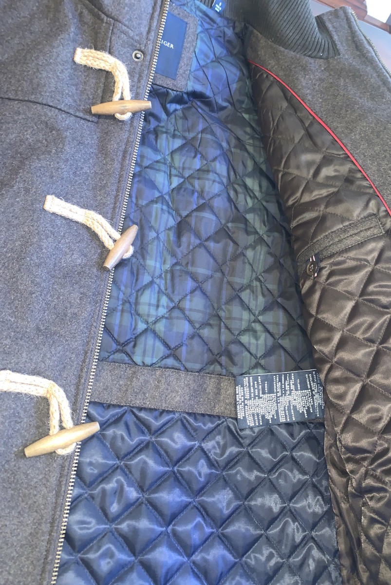 Tommy Hilfiger Wool Melton Coat Mens Size:Small MSRP:$350.00 Tommy Hilfiger Wool Melton Coat Mens Size:Small MSRP:$350.00