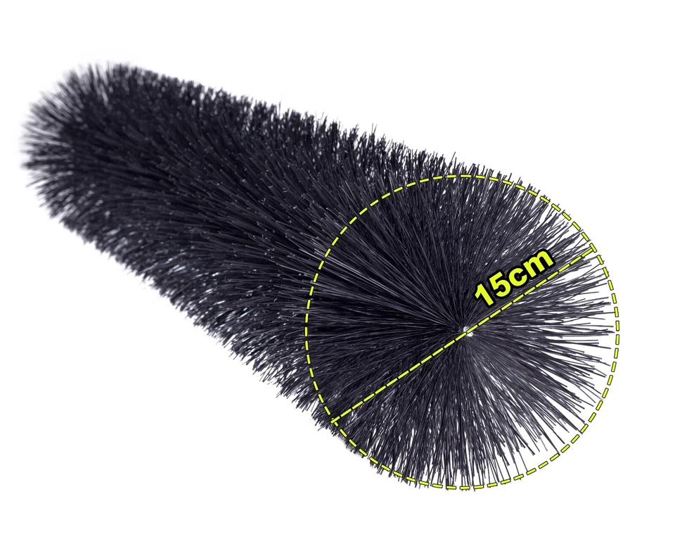 10 metre gutter brush Ø 15 cm gutter protection marten leaf protection gutter caterpillar - Image 2 of 4