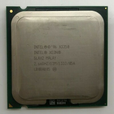 INTEL XEON X3350 SLAX2 - Quad Core - 2,66GHz/12M/1333/05A - Sockel 775 #605