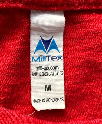 Martin Luther King T Shirt MLK The Time Is Now Graphic Mens Medium Red READ - Picture 6 of 9