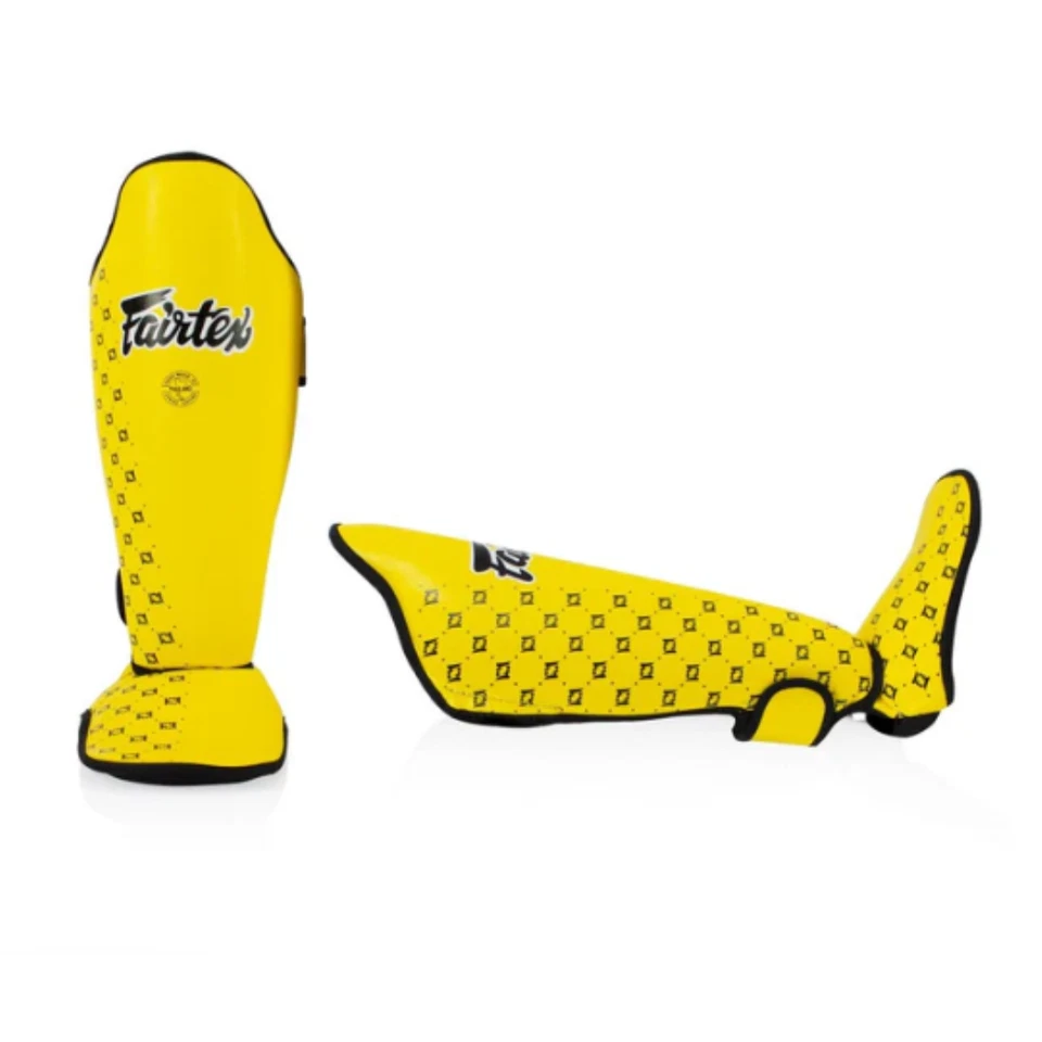 Fairtex Shin Pads Guards SP5 Muay Thai Protection Kickboxing MMA Sparring - Image 3 of 4