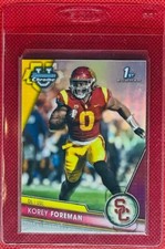 KOREY FOREMAN - RC 1st Refractor - 23 Bowman Chrome University #190 - USC