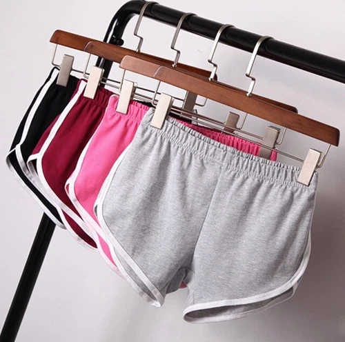 New Yoga Shorts Fitness Sports Gym Running Jogging Shorts Piping Hot Pants S-3XL - Picture 4 of 32