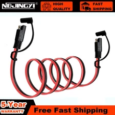 14AWG SAE To SAE Battery Cable Tender Terminal Connector Harness Extension Cord