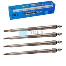 4 Stück YOU.S Original Glühkerzen für NISSAN NP300 (D_) PATHFINDER III 2.5 dCi