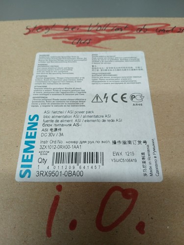 Siemens 3RX9 501-0BA00 AS-Interface Power Supply NEU - Picture 6 of 6