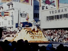 8mm Film 1956 Tournament of Roses Parade 1950s Home Movie Pasadena CA Floats