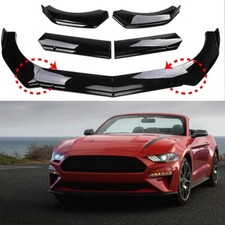For Ford Mustang Gt Coupe 2010-2023 Front Bumper Lip Splitter Spoiler Body Kit