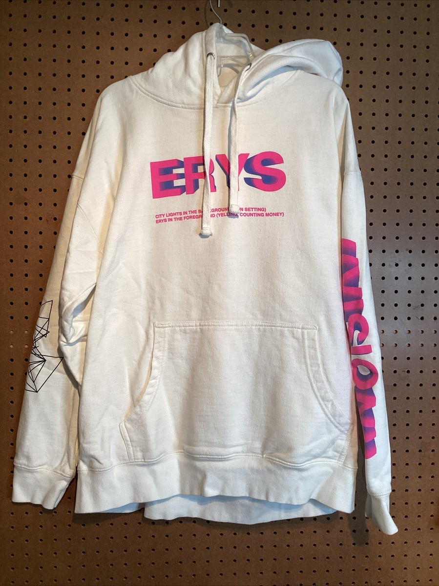 Jaden Smith ERYS SYRE MSFTSrep White Sz XL Hoodie Excellent G25