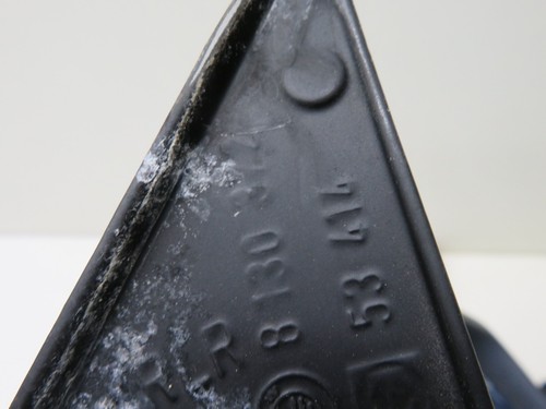 BMW E36 OS DRIVER DOOR WING MIRROR BLACK 1991-1998 1756-12 - Picture 7 of 12
