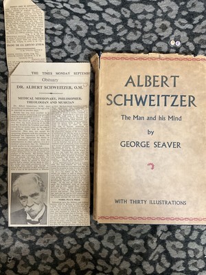 			Albert Schweitzer - Der Mann und sein Geist, George Seaver, A und C 		