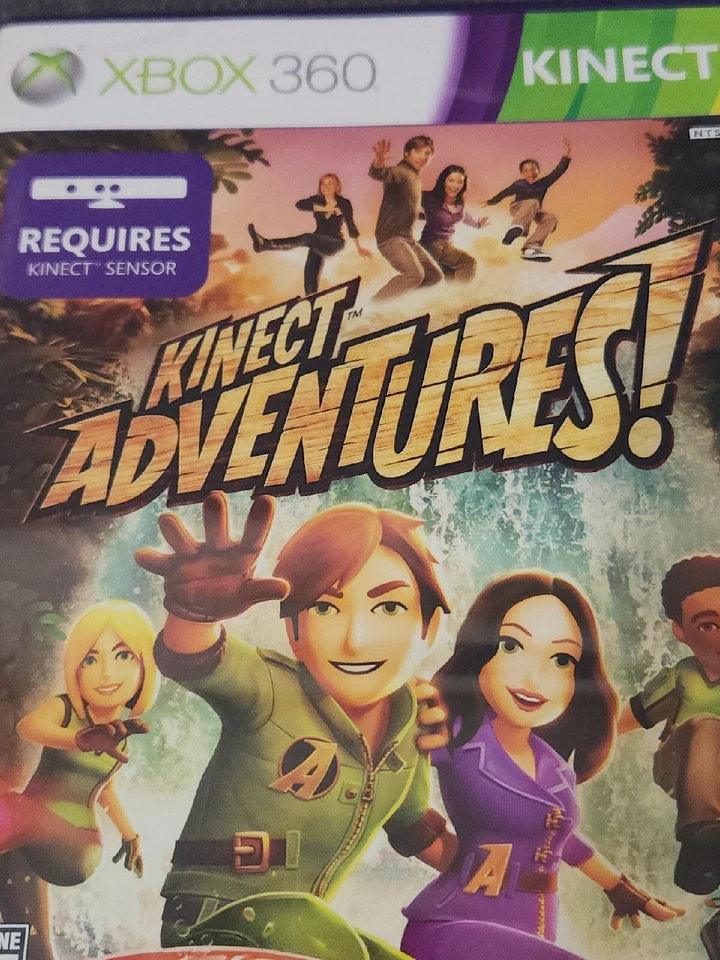 Kinect Adventures (Microsoft Xbox 360, 2010) New Sealed - Image 3 of 4