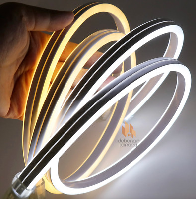 Neon LED Klebeband Flexibler Streifen Warmweiß Licht 12V LED Band