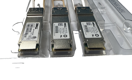 QTY 3 Dell Transceiver QSFP-40G-SR4 07TCDN SR4 40G QSFP+ Transceiver Module - Picture 2 of 4