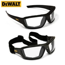 Dewalt DPG83-11D Converter Clear AntiFog Lens Foam Padded Safety Glasses/Goggles