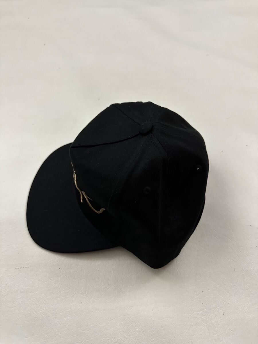 Travis Scott Utopia A4 Black Adjustable Snapback Cap Hat One Travis Scott Utopia A4 Black Adjustable Snapback Cap Hat One