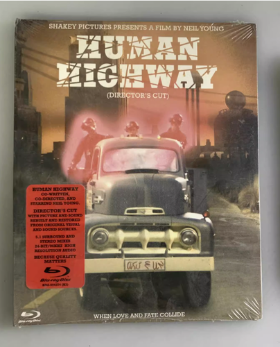 Neil Young - Human Highway (Director's Cut) sealed blu-ray