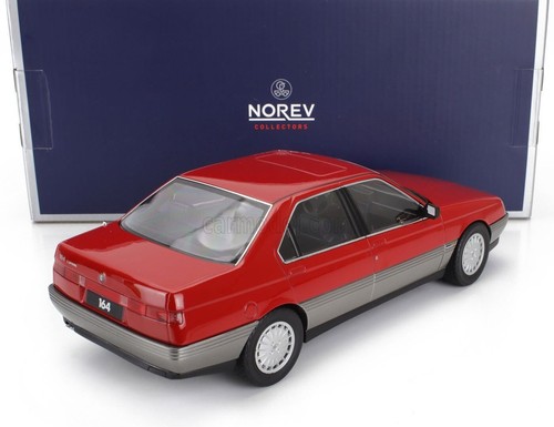 Alfa Romeo 164 Red Rosso 1991 Norev 1:18 Nuovo 1/18 - Foto 2 di 5