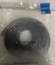 Cable Matters Snagless Long Cat 6 Ethernet Cable 100 ft (Cat 6 Cable, Cat6