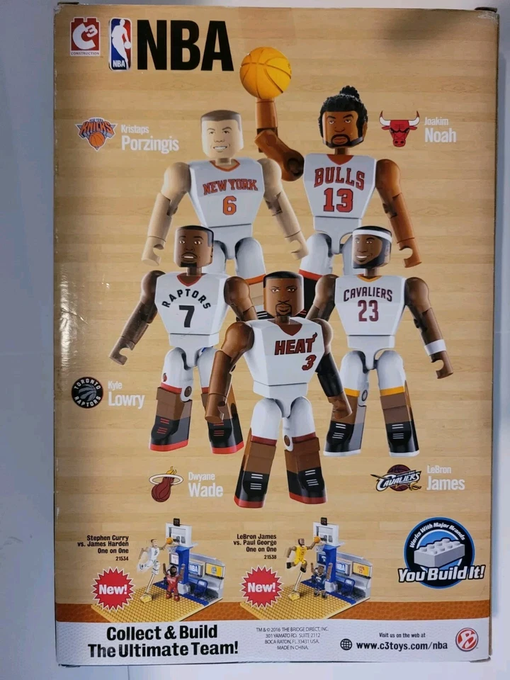Juego de figuras de coleccionista Eastern Conference Best of the East NBA C3 Toys Foto 3 de 3