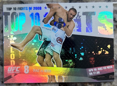 2009 Topps Ufc Nate Diaz Vs Josh Neer Top 10 Fight (RC)Rookie