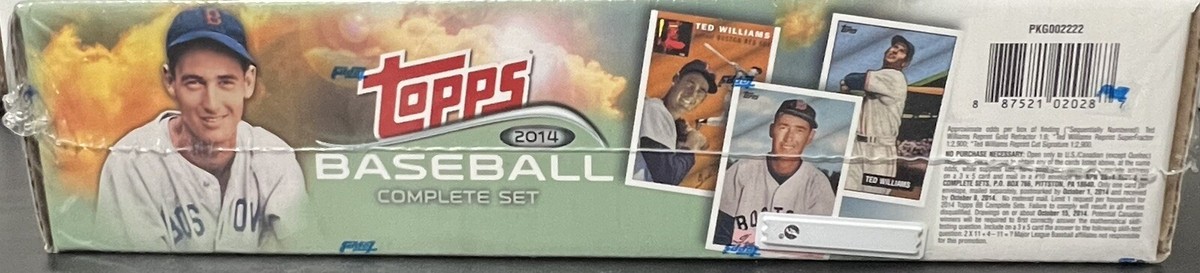 2014 Topps Baseball Complete Set Factory Sealed - Ted Williams