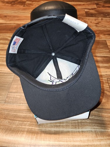 New Vintage 1990s Arctic Cat Snowmobile EXT Promo Black Hat Bundle 2 Hats Total - Picture 6 of 15
