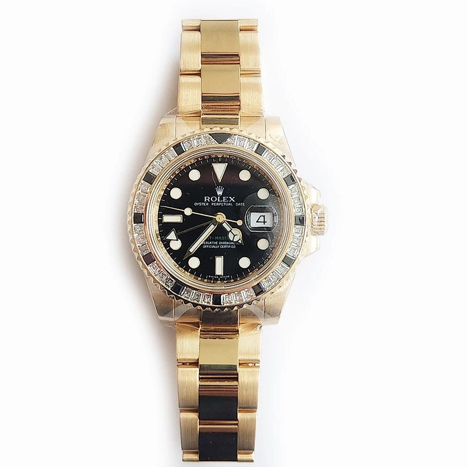 Rolex GMT-Master II 116748SANR 2012, 40 mm, oro amarillo, zafiro y diamante Be... Foto 3 de 4