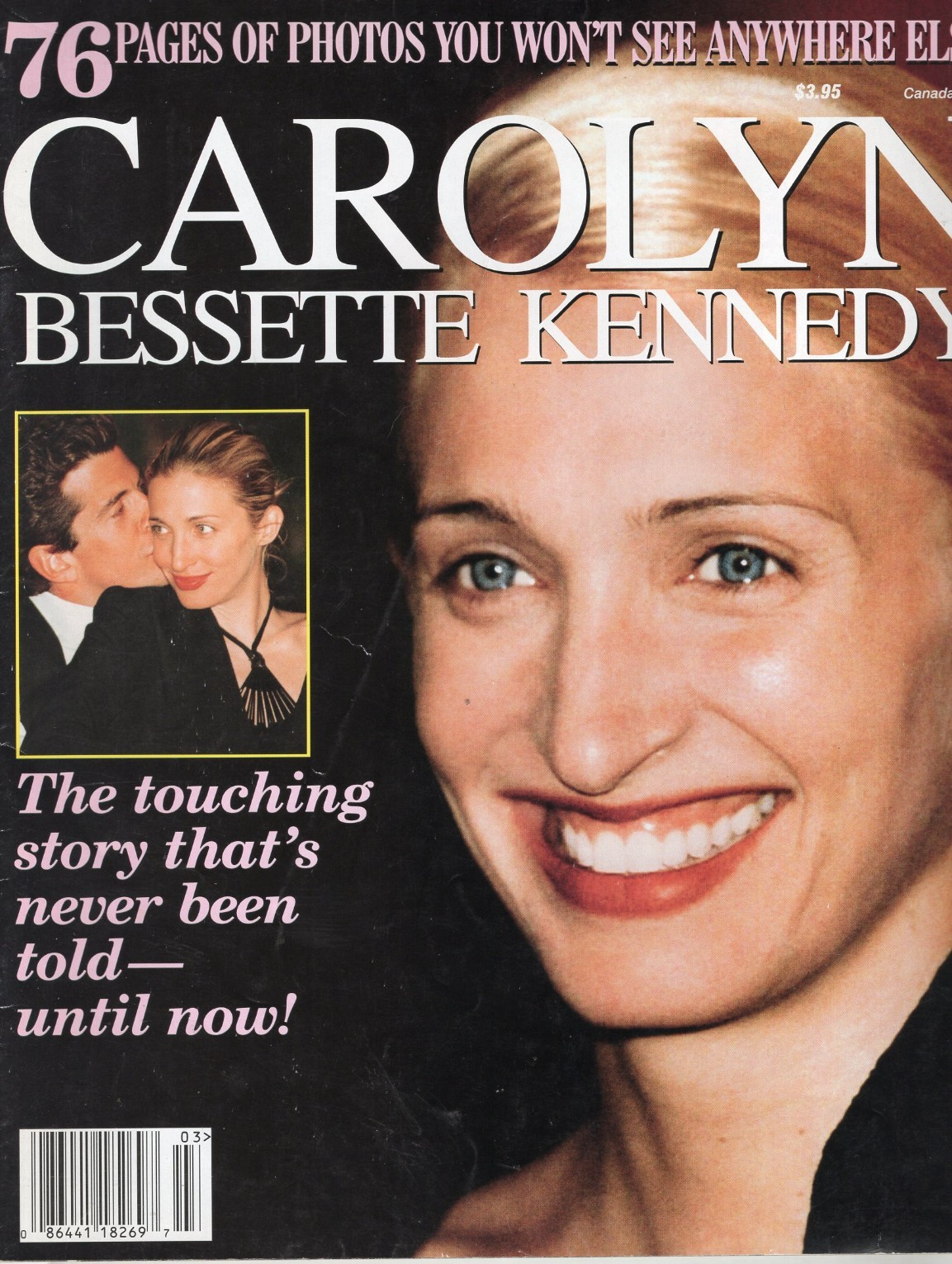 CAROLYN BESSETTE JOHN F KENNEDY JR Memorial Magazine 1999 76PGS RARE