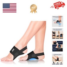 Arch Support Braces for Plantar Fasciitis Relief - Adjustable Compression Ban...