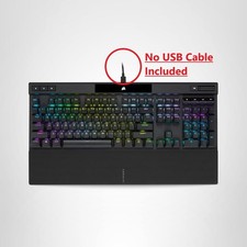 Corsair K70 RGB PRO Wired Gaming Keyboard CHERRY MX Red Smooth  Linear no cable