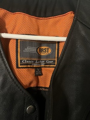 バッグ R MOTORCYCLE VEST-WOMENS LEATHER VEST -FIRST CLASSICS MANUFACTURING