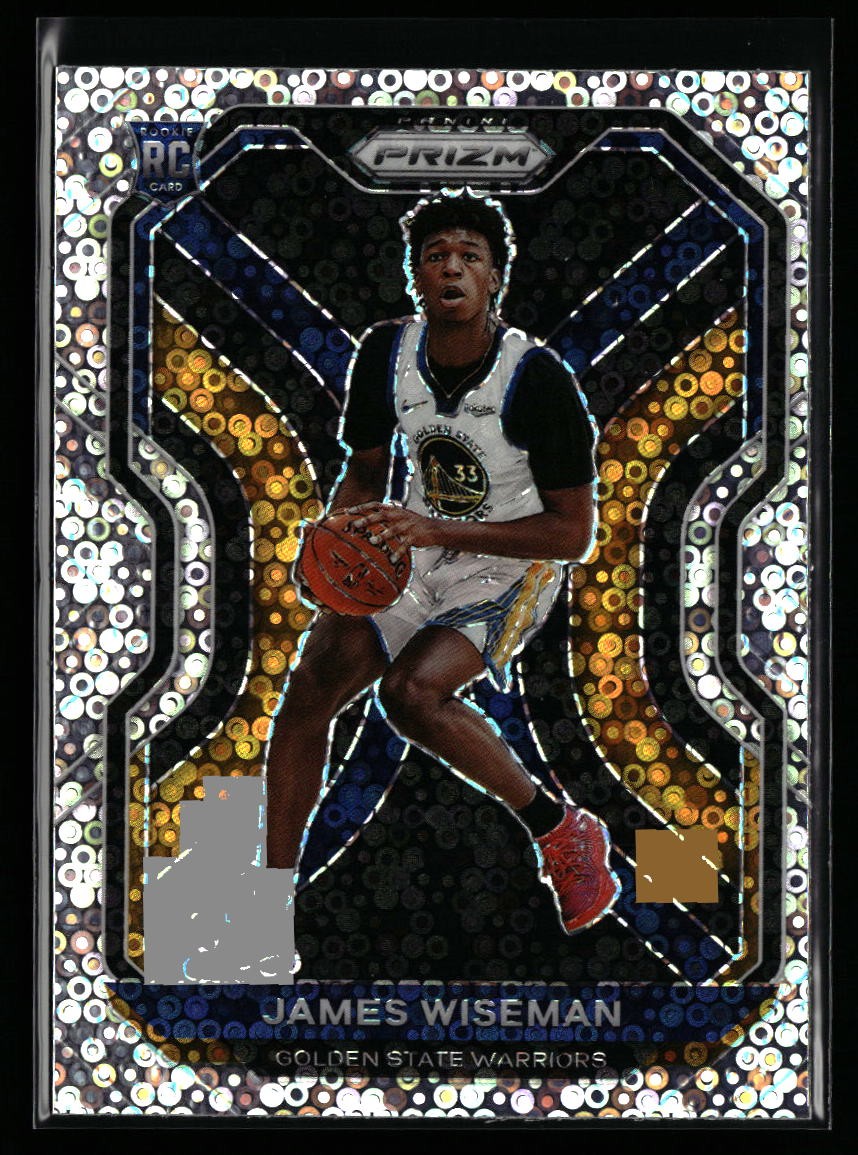 James Wiseman 2020-21 Panini Prizm #268b Fast Break Prizms Variation Rookie