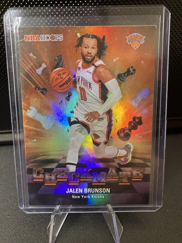 Topps 2026 NBA Hoops Jalen Brunson #C-9 Checkmate Insert New York Knicks