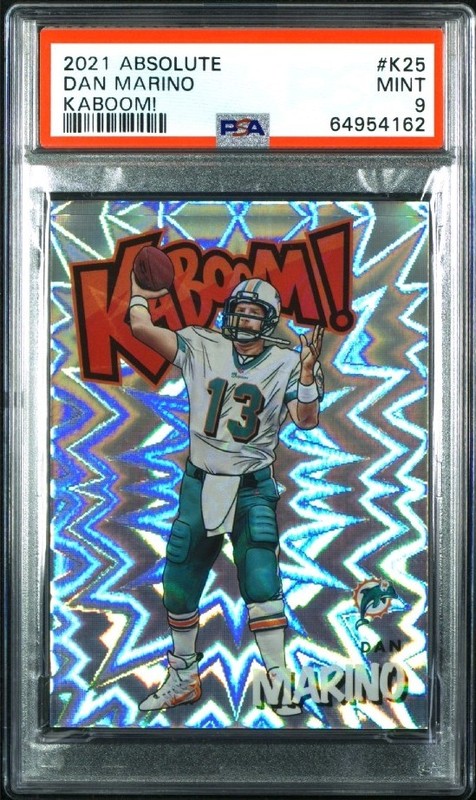 2021 Panini Absolute - Kaboom! Dan Marino PSA 9 #K25 - MINT