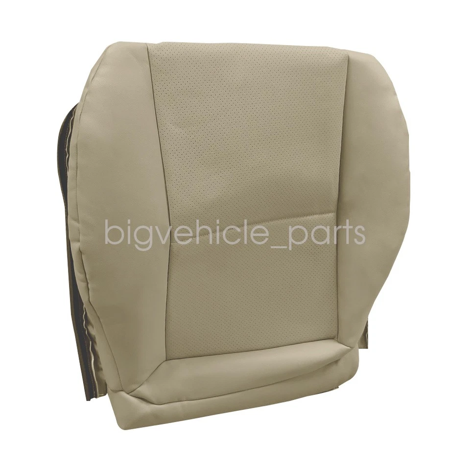 For 08-15 Mercedes Benz GLK 250 350 SPORT Driver Bottom Leather Seat Cover TAN - Imagem 3 de 4
