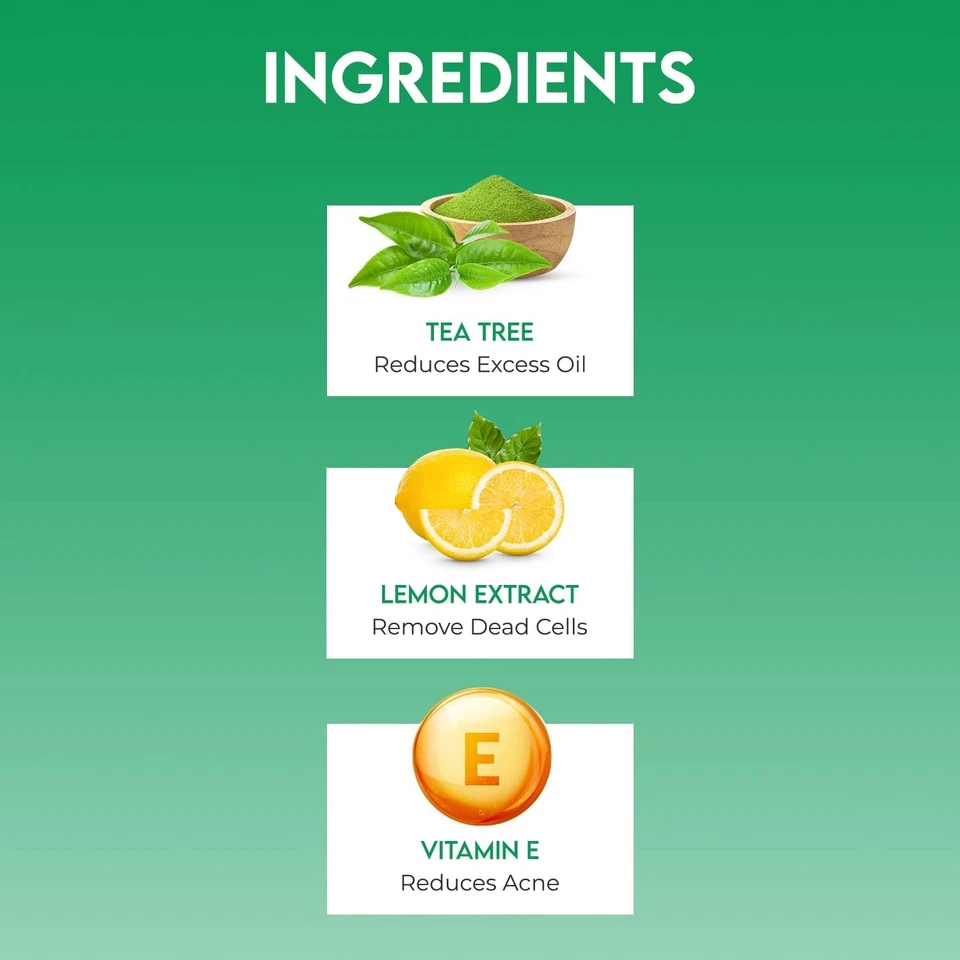 Jovees Herbal Tea Tree Oil Control Face Wash 120ml - Image 4 of 4