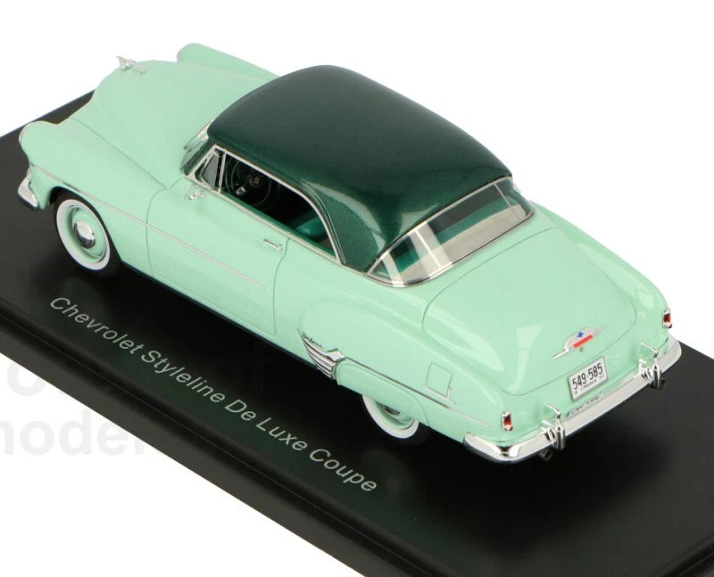 CHEVROLET Styleline 2-Door Hardtop Coupe - 1952 - green - NEO 1:43 - Photo 4/4